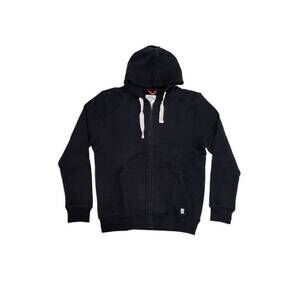NEW IRON & RESIN men's million mile zip hoodie in black